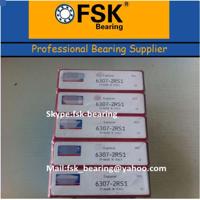 Single Row 6307 2RS Deep Groove Ball Bearing Motor Bearing for Agricultural Machinery