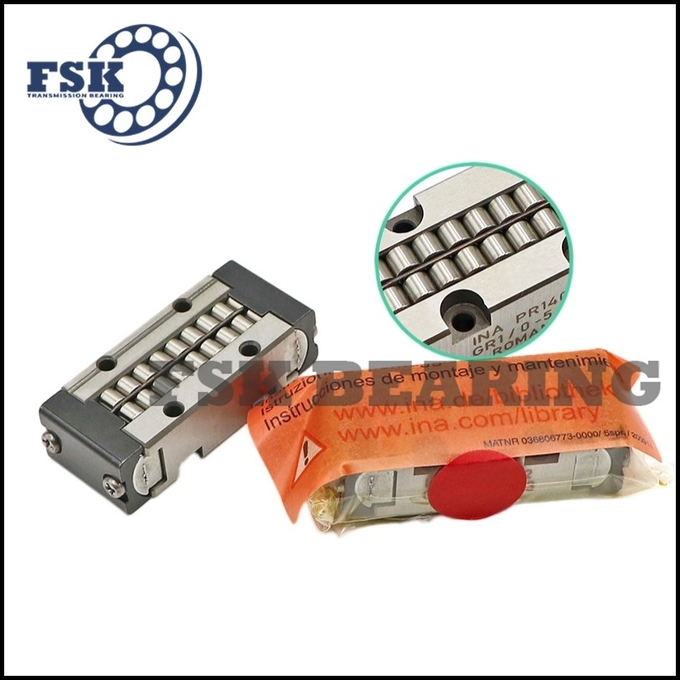 PR14032 GR1/0-5 , PR14044 GR1/0-5 Linear recirculating roller bearing unit Pelengkap Lengkap 0