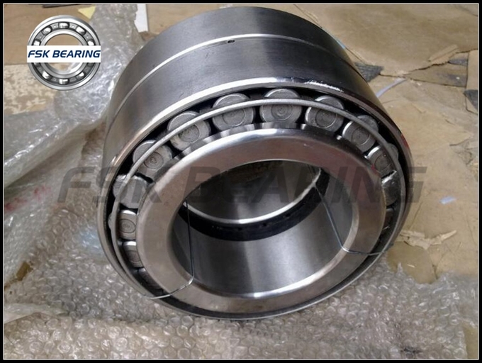 ABEC-5 351320X1 Cup Cone Roller Bearing 100*225*124 mm Dengan Cincin Bagian Dalam Ganda 0
