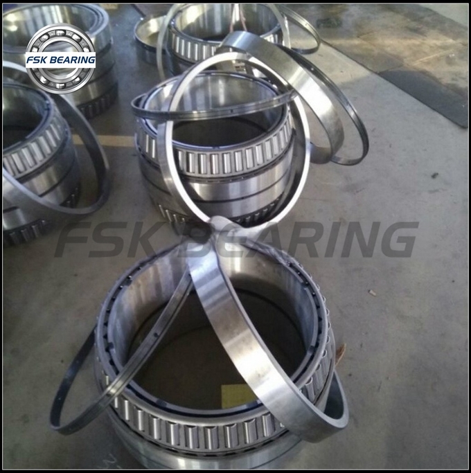 Performa tinggi LM767749DGW/LM767710/LM767710D 802104.H122BA Tapered Roller Bearing Four Row 3