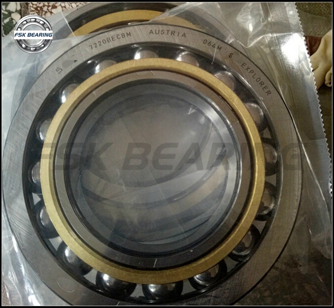 Kualitas Premium 66313 7313-B-XL-MP Single Row Angular Contact Ball Bearing ID 65mm OD 140mm 0